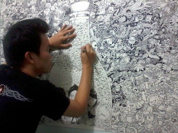 Рисунки филиппинского иллюстратора Керби Розанеса — это настоящие ребусы, разгадывать которые сплошное удовольствие.