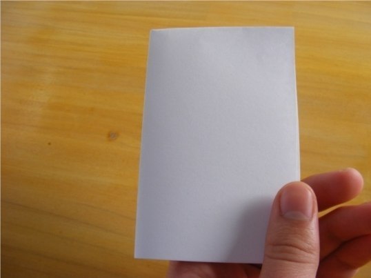 Делаем мини-книжечку из листа бумаги