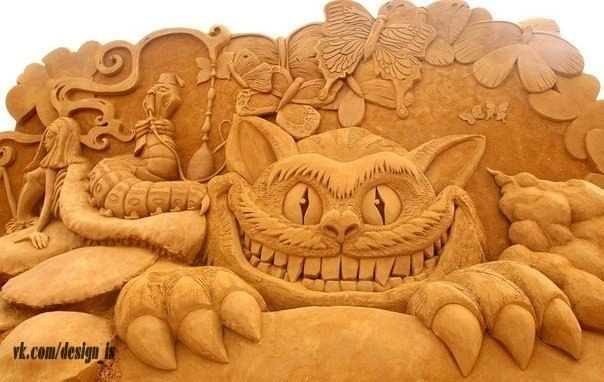 Ежегодный фестиваль песчаной скульптуры в Бельгии