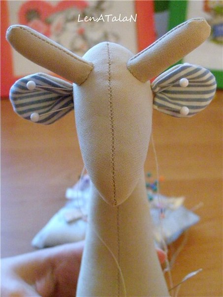 Мастер-класс: кукла-грелка на чайник - жирафа 'Розали'