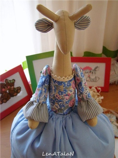 Мастер-класс: кукла-грелка на чайник - жирафа 'Розали'