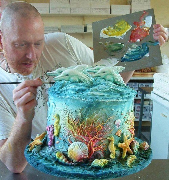 David Cakes и его торт