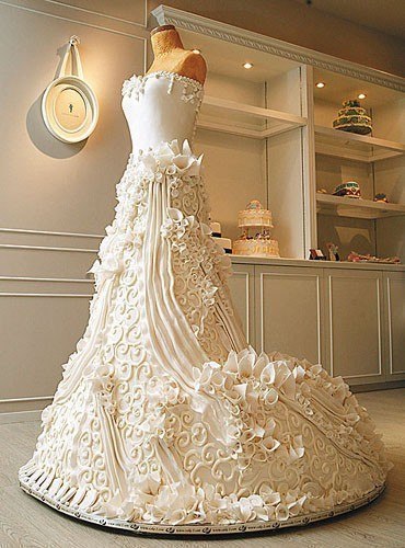 Невероятный свадебный торт