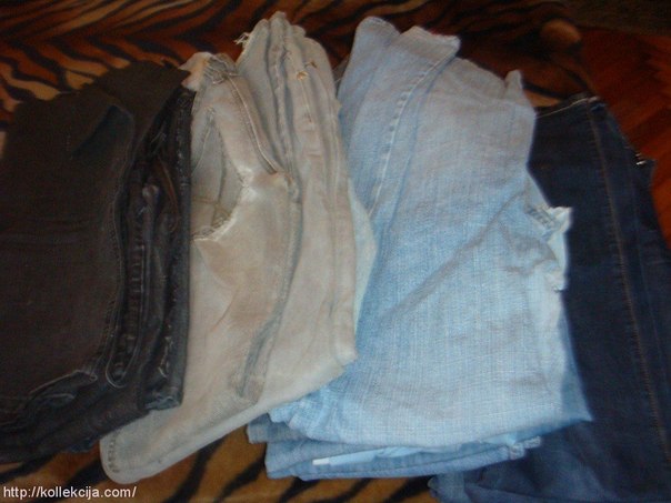 Одеяло из старых джинсов