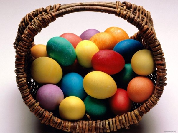 Как сделать яйца красными, коричневыми, желтыми и зелеными