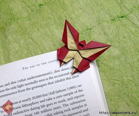 Бабочка из бумаги для украшения