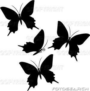 Шаблоны бабочек