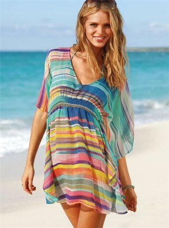 Шьем пляжное платье-тунику