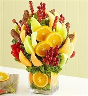 Идея для подарка или hand made бизнеса: фруктовые букеты