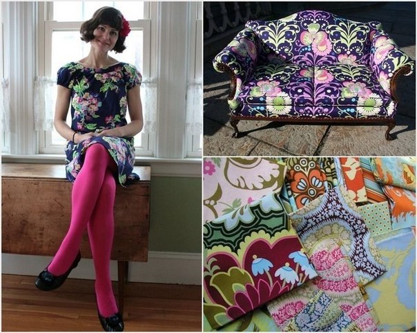 Красочное вдохновение от текстильного дизайнера Amy Butler