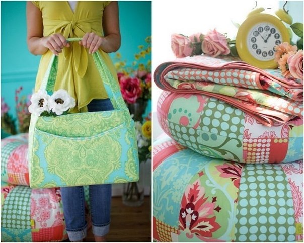 Красочное вдохновение от текстильного дизайнера Amy Butler