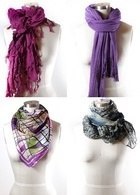 40 способов, как носить летний шарфик.
