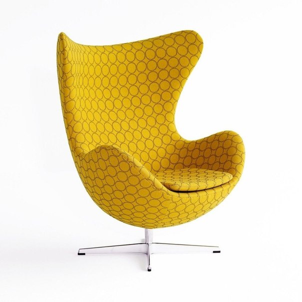 Дизайнерское кресло Egg в интерьере