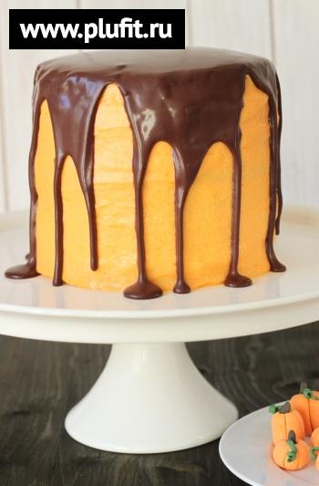 Шоколадно – апельсиновый торт на Хеллоуин!