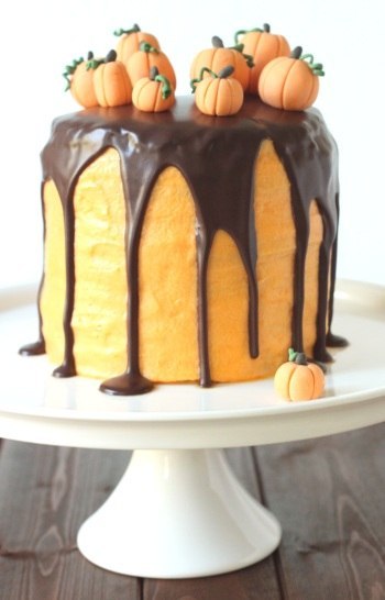 Шоколадно – апельсиновый торт на Хеллоуин!