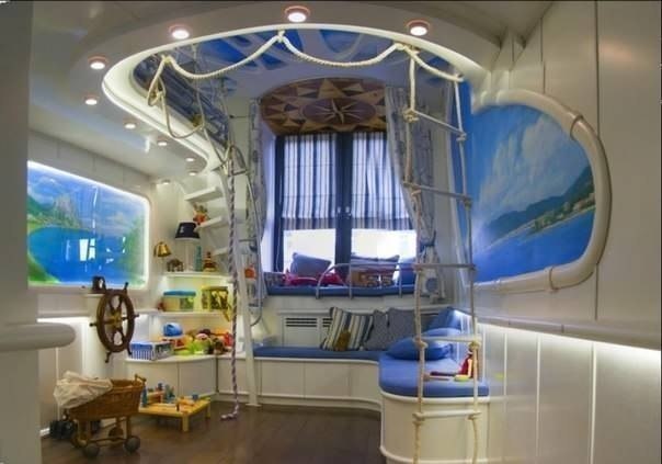 Волшебный дизайн детской комнаты