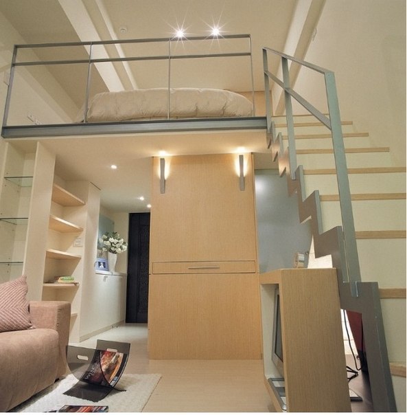 Дизайн интерьера однокомнатной квартиры.