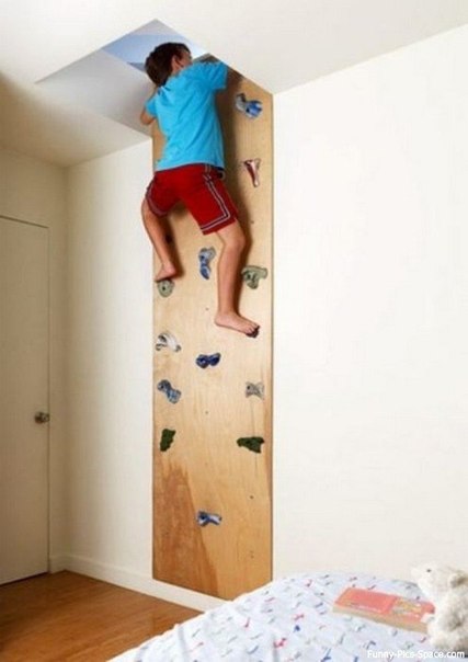 Идея для лестницы в детской