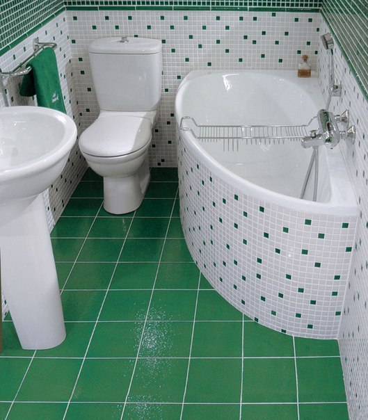 Дизайн для небольшой ванной комнаты