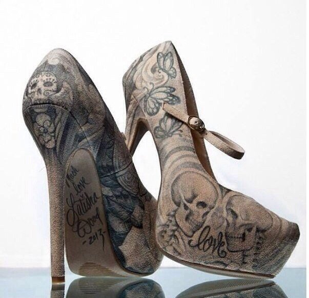 Татуированные туфли