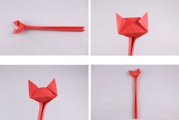 Кошки оригами