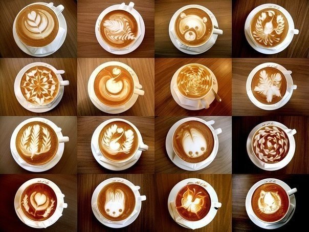 Как красиво украсить кофе