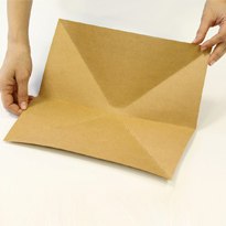 Граненая подарочная коробочка своими руками: оригами