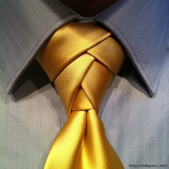 Красивый узел для галстука