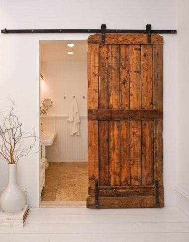 Дверь в ванную комнату. Интересная идея