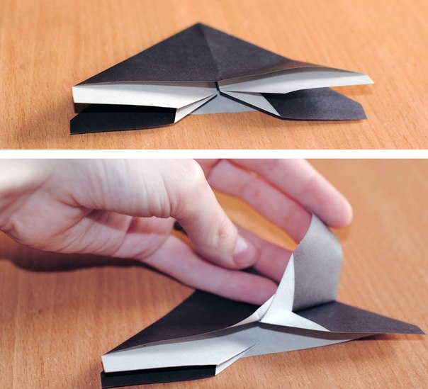 Галстук-бабочка оригами